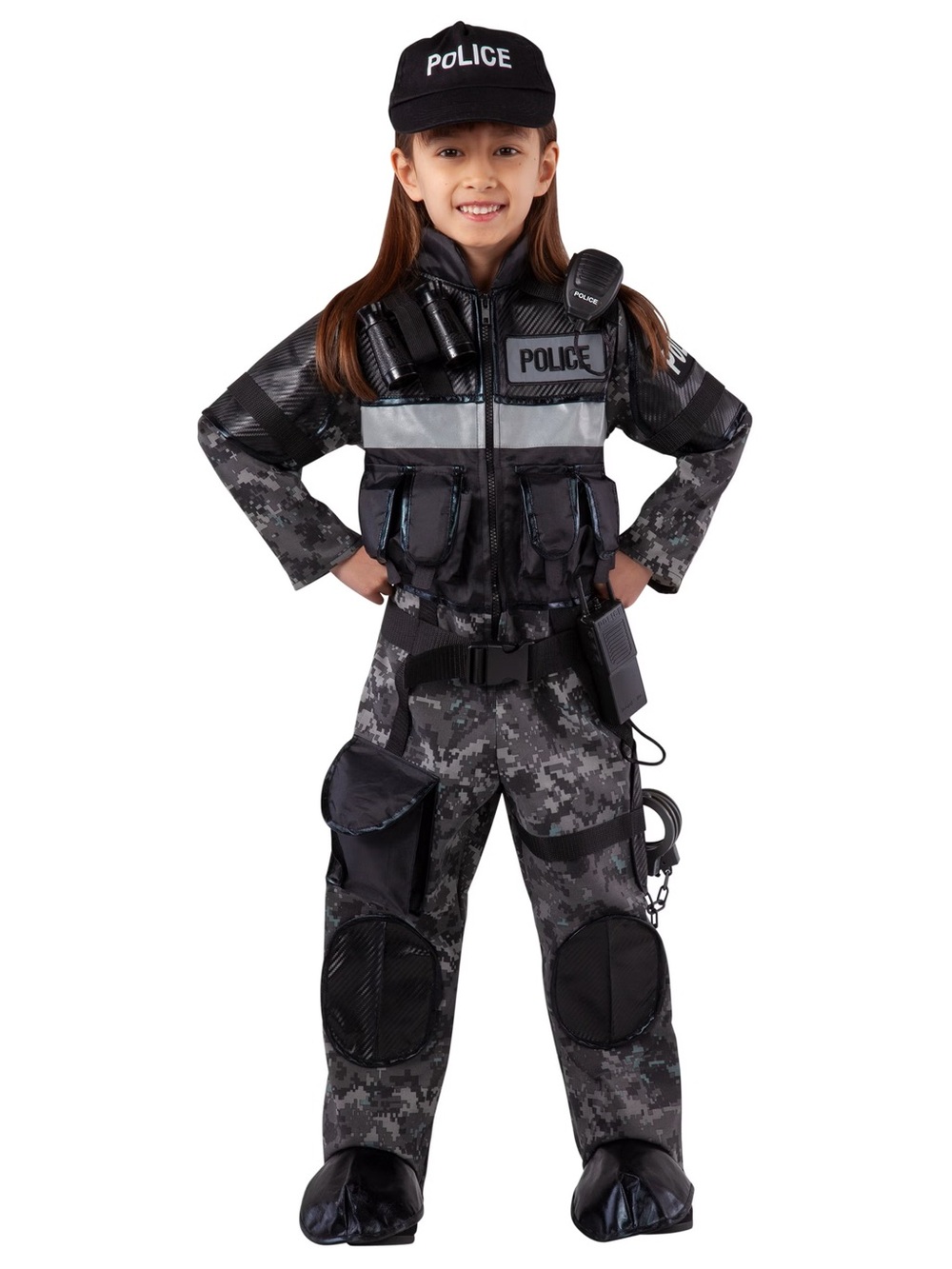 🎃 Kids Police Officer Costume - Size 5/6 years